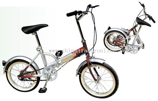 16inch steel frame FOLDING BICYCLE